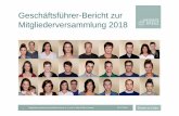 Geschäftsführer-Bericht zur Mitgliederversammlung 2018 · Mai 2018 in Kassel 16.07.2018 Unsere Projekte: Online-Workshop in Kooperation mit ERF-Medien Selbsttest: Wo stehe ich mit