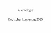 Allergologie Deutscher Lungentag 2015 der... · Heuschnupfen auf Obst und Gemüse. Quelle: Taschenatlas der Allergologie; Grevers/Röcken [Zeichnungen: J. Wirth] Georg Thieme Verlag