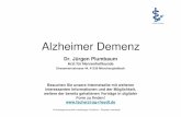Vortrag Alzheimer 1 - Die Facharzt AG Rheydt informiert ... · © Arbeitsgemeinschaft unabhängiger Fachärzte – Rheydter Innenstadt Man sollte versuchen, die Fähigkeiten der Betroffenen
