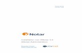 Installation von XNotar 3.8 XNotar-Administration · tere Informationen entnehmen Sie bitte der „Anleitung zur Inbetrieb-nahme der Registerbox“, die Sie mit der Registerbox erhalten