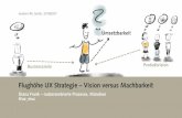 Flughöhe UX Strategie – Vision versus Machbarkeit · modern RE, berlin, 20180927 Flughöhe UX Strategie – Vision versus Machbarkeit Diana Frank – nutzerzentrierte Prozesse,
