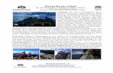 Mount Kenia Climb - · PDF fileTag Mount Kenia Kletterführung: Besteigung von Nelion (5189m) über die südseitige Standardroute, je nach Zeit und Verhältnissen Übergang zum Batian