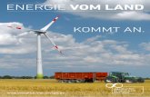 ENERGIE VOM LAND - unendlich-viel-energie.de · 4 5 grÜner strom - finanziert von der rentenbank fÖrderung erneuerbarer energien durch die landwirtschaftliche rentenbank pioniere