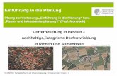Einführung in die Planung - raumplanung.tu-darmstadt.de · Durchführung wird in städtebaulichem Vertrag (eigenes Instrument, § 11, 124 BauGB) vereinbart ...
