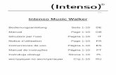 Intenso Music Walker - produktinfo.conrad.com · (1) Betätigen Sie im Musik-Modus die Menütaste. (2) Wählen Sie den Menüpunkt “Konfiguration” aus, um eine Auswahl der unterschiedlichen