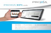 PROXIA Software AG · PROXIA KPI.web PROXIA MES. Wirtschaftliche Nutzen Plan Daten Feedback Daten Die PROXIA Automatisierungspyramide für Ihre Produktionsoptimierung PROXIA MES …