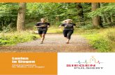 Laufen in Siegen · PDF file3 Grußwort der Universitätsstadt Siegen Laufen ist gesund, hält fit und macht Spaß. Laufen in Siegen ist noch dazu abwechs-lungsreich, naturnah und