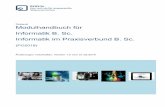 Dekanat Modulhandbuch für Informatik B. Sc. Informatik im ... · Modulhandbuch - Informatik (B. Sc.), Informatik im Praxisverbund (B. Sc.) (PO 2018) Seite 2 Version 1.0 vom 21.02.2019