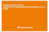 MONOLITH BENUTZERHANDBUCH DE - monolith-grill.eu · 02 ALLE VORTEILE AUF EINEN BLICK MONOLITH Grill – die komplette Outdoor-Küche Der MONOLITH vereint die Vorzüge eines klassischen