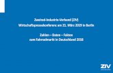 Zweirad-Industrie-Verband (ZIV) Wirtschaftspressekonferenz ... · Zweirad-Industrie-Verband (ZIV) Wirtschaftspressekonferenz am 21. März 2019 in Berlin Zahlen –Daten –Fakten
