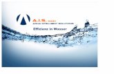 Effizienz in Wasser - aquaintelligent.de · Unsere Kunden… • Energieversorgung • Lebensmittel- & Getränkeindustrie • Tiernahrungsindustrie • Chemie • Petrochemie •