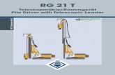 RG 21 T - rtg-rammtechnik.de · RG 21 T | © RTG Rammtechnik GmbH 1/2019 7 Gewichtsangaben sind ca. Werte, Zusatzausrüstungen (Optionen) können das Gesamtgewicht verändern.