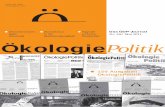 Das ÖDP-Journal ÖkologiePolitik - oedp.de · z 150 Ausgaben ÖkologiePolitik ISSN 1430 - 6646 Verkaufspreis 2,30 € Das ÖDP-Journal Nr. 150 Mai 2011 z Demonstrationen gegen Atomkraft