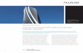 DER WOLKENKRATZER, DER SICH IN DEN HIMMEL WINDET .Zaha Hadid Tower im Citylife-Bezirk, Mailand (Italien),