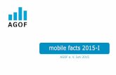mobile facts 2015-I - agof.de · Seite 3 34,48 Millionen Personen ab 14 Jahren haben innerhalb des dreimonatigen Erhebungszeitraumes auf mindestens eine mobile-enabled Website oder