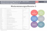 Präsentation Bauinformationsdialog MOF3 1 · Bauinformationsdialog DB Netz AG –26.07.2017 Modernisierungsoffensive 3 DB Station&Service AG | 26.07.2017 = von der Modernisierungsoffensive