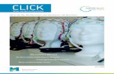 CLICK - mh-hannover.de · Akustik und Optik bildete einen weiteren Themenschwer - punkt der Tagung. Die Optoakustik untersucht Möglich-keiten, kleinste akustische Schwingungen mit