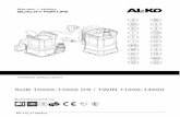 Deckblatt A5 Geräte - al-ko.com · 467 772_a I 05/2012 057 SUB 10000-13000 DS / TWIN 11000-14000 Betriebsanleitung