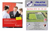 PALATIA Rundschau - palatia-limbach.de · 8 8 Tabelle B1-Jugend Sv Habach—Palatia Limbach 1:1 (0:0) Eine Handvoll guter Chancen für Habach machte unser glänzend aufgelegter Torwart