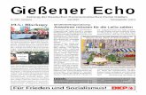 Zeitung der Deutschen Kommunistischen Partei Gießendkp-giessen.de/upload/echos/ge1206.pdf · 2 Wieseckaue: Mehr Sperren als Wege Anscheinend wollen die Bauherren des LaGa-Geländes