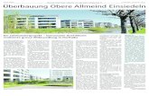 Baureportage Obere Allmeind - hpk-architekten.ch · Das Konzept des siegreichen Projektes diente als Grundlage für die Erarbeitung eines Gestaltungsplanes für das rund 20‘000