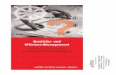 Qualitäts- und Effizienz-Management¤ts-und-Effizienz-Management-Gesamt.pdf · Das Total Quality Management Der Einstieg in das Qualitätsmanagement Erhebungsinstrumente Die Performance-Positionierung