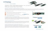Adaptec SAS-/SATA-RAID-Adapter mit 12 Gbit/s, PCIe 3.0 und ... · opyright M-Sierra nc lle echte vorbehalten M M-SE und daptec sind eingetragene Marken von M-Sierra nc daptec by M