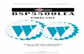 BSP5500LEA - zeichnung.benzinmotorshop.de fileBSP5500LEA PARTS LIST Model No. HPP1607-0 BSP5500LEA Manual No. 102276GS Rev 0 PAGE 1 OF 7