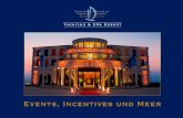 Events, Incentives und Meer - Yachthafenresidenz Hohe Düne · several days, we offer 28 rooms of variable size. The most successful way for you to launch a new business year, or