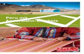 Peru mit Andenbahn-Erlebnis - zrt.ch · CHF 950.– für Einzelzimmer Teilnehmerzahl Mindestens 10 Personen Verlängerung der Reise Falls Sie ein Anschlussprogramm in Peru oder Bolivien