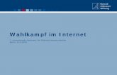 Wahlkampf im Internet - kas.de · Anrufe über virtuelle Phone-Bank - 70.000 Freiwillige haben selbst $30 Mio. gesammelt - 5 Mio. Unterstützer auf social network-Seiten (3,2 Mio.