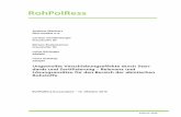 RohPolRess - umweltbundesamt.de · Ungewollte Verschiebungseffekte durch Sta n-dards und Zertifizierung – Relevanz und Lösungsansätze für den Bereich der abiotischen Rohstoffe