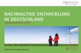 nachhaltige entwicklung in deutschland - thueringen.de · eher geschrumpft sind (siehe Indikator 10). Zwischen 1994 und 2007 ist der Einsatz von Baurohstoffen um 26 % bzw. 211 Mill.