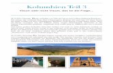 RB Kolumbien Teil 3 - kat1-6x6.de . Reisebericht Kolumbien 3.pdf · PDF filewir auf dem Campingplatz „Hotel el Bosque“ einen Stellplatz auf angenehmen 1200 mtr.. Nach unserem