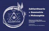 Zahlentheorie + Geometrie = Philosophie .Zahlentheorie + Geometrie = Philosophie meint die Zusammenf¼hrung,