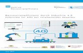 „Ressourceneffizienz durch Industrie 4.0 – Potenziale für ... · Zusammenarbeit mit dem Ministerium für Umwelt, Klima und Energiewirtschaft Baden- Württemberg, dem Bayerischen
