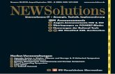 IBM Announcements - newsolutions.denewsolutions.de/it/wp-content/uploads/newsolutions-08-2010.pdf · reitschaft, zu einer Blade-Umgebung zu wechseln, in Summe nicht immer dazu, eine