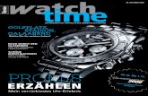 Chronos w ime ch - watchtime.net · EDITORIAL Unter uns Menschen des 21. Jahrhunderts soll es doch tatschlich Zeitgenossen geben, die meinen, eine Uhr sei berflssig. Etwa nach dem