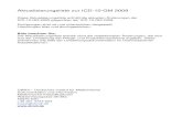 Aktualisierungsliste zur ICD-10-GM 2009 - kvsa.de · Aktualisierungsliste zur ICD-10-GM 2009 Seite 6 von 25 D69.3- Idiopathische thrombozytopenische Purpura Evans-Syndrom Werlhof-Krankheit