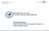 Studieren an der Freien Universität ... - FSI Informatikfsi.spline.de/wp-content/uploads/2015/10/informatik_mono_kombi_bsc_ws... · 1 Freie Universität Berlin Fachbereich Mathematik