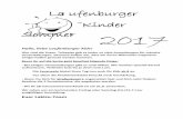 La ufenburger Kinder Sommer 2017 - lakiso.delakiso.de/data/documents/Lakiso-2017-Aushang.pdf · 6 Kuno Fühner 7 Nele Geillinger 8 Tamina Gerspach 9 Nicolas Lederle 10 Elisa Necea
