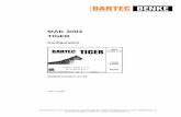 MAK 3003 TIGER - bartec.de · Sicherheitsvorkehrungen 1-1 MAK 3003 TIGER Konfiguration, Softwareversion 2.7.22, SAK 110625 (29.10.2013) 1 Sicherheitsvorkehrungen Der Betreiber der