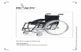 SPEEDY - proactiv-gmbh.de · 3.1 Neigung der Rückenlehne Bei Ausstattung des Rollstuhls mit einer winkelverstellbaren Rückenlehne kann die Neigung der Rückenlehne in 5° Schritten