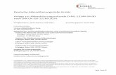 Deutsche Akkreditierungsstelle GmbH Anlage zur ... · Gesamtprotein Liquor Turbidimetrie/ Immunturbidimetrie Haptoglobin Lithium-Heparin-Plasma Turbidimetrie/ Immunturbidimetrie IgG