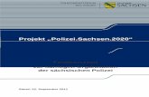 Projekt „Polizei.Sachsen.2020“ · 3.3.1 Referat 1 „Organisation, Aus- und Fortbildung“ Dem Referat 1 obliegen Grundsatzangelegenheiten der Organisation, der Aus- und Fortbil-
