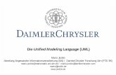 Die Unified Modeling Language (UML) - mario-jeckle.de · M. Jeckle – Die Unified Modeling Language (UML) 2001-01-29 3 Research and Technology „Modellierung“ •allgemein: Muster,