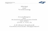 Skript zur Vorlesung - Wirtschaftsinformatik - Bachelorwi.f4.htw-berlin.de/users/messer/LV/Globals/Lectures/D-Netze/Teil2.pdf · Horst Kunhardt, FH-Deggendorf Kommunikationstechnik