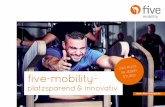 DAS MUSS five-mobility- STUDIO - five-konzept.de ·  mobility five-mobility- platzsparend & innovativ DAS MUSS STUDIO