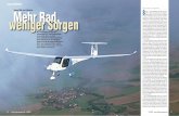 Text und Fotos: Jochen Ewald Sinus NW von Pipistrel ... · 12/2007 81 PILOT REPORT abnahmen unter der Flügelnase sein – im Lang-samflug ist dort der Umgebungsdruck höher als der