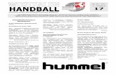 28. Apr. 2017 17 - Handballverband Westfalen · Josephine Burgmans (HSG Union 92 Halle), Lioba Dammann (TSG Harsewinkel), Beyma Dogan (HSG Blom- berg-Lippe), Jette Fell (HLZ Ahlen),